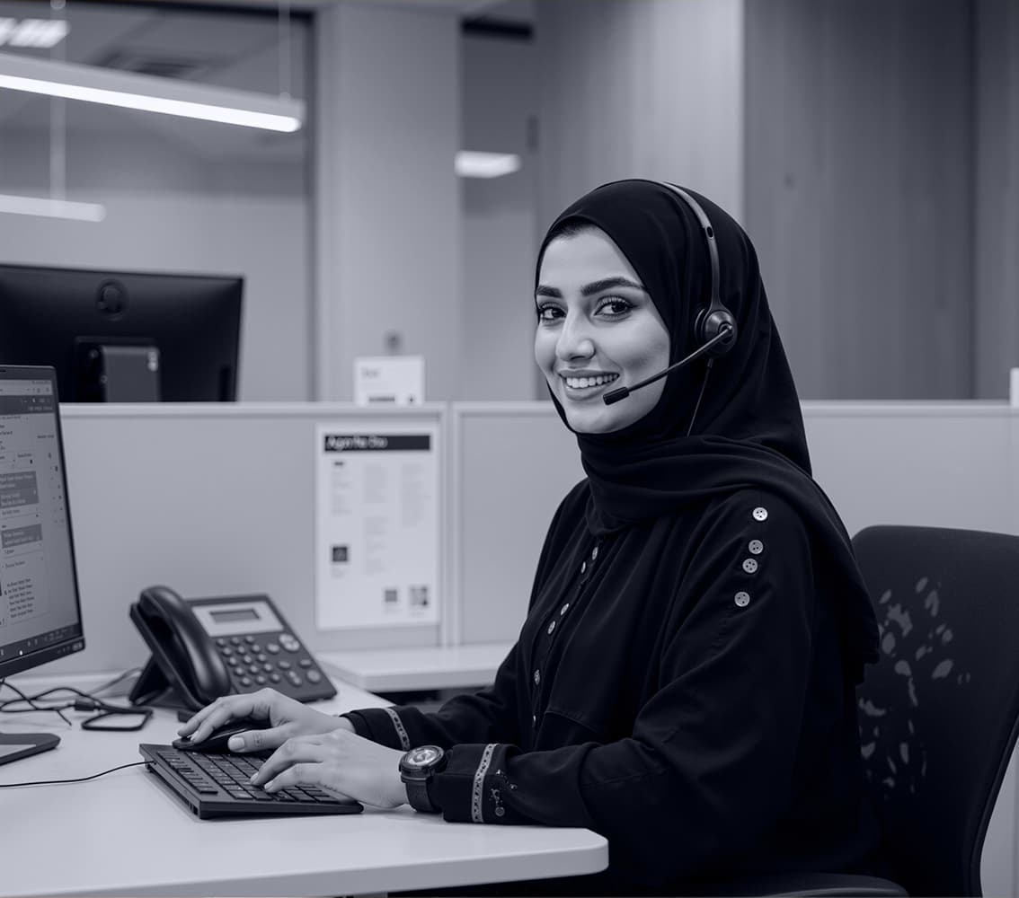 صورة زخرفية للاتصال